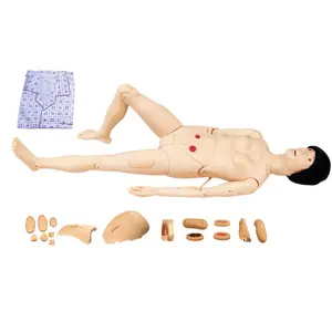 Manikin de enfermagem para cuidados de enfermeiras, prática de hospital para treinamento