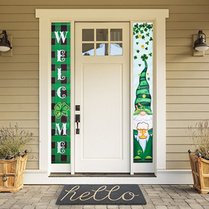 Cortina de Puerta de Poliéster para el Día de San Patricio, 30*180cm, Banderines Festivos para Decoración del Hogar - Product Image 6