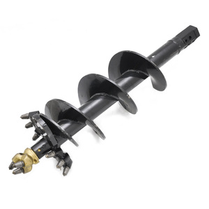 Foreuse de sol pour tracteur bibo, tarière de 12 pouces pour forage profond - Product Image 1