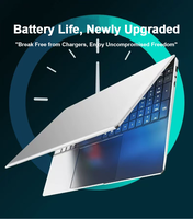 Expédition en 24 heures Ordinateur portable 14 pouces 4 Go + 64 Go Processeur N3350 Win 11 Mini ordinateurs portables fins et portables pour un usage professionnel