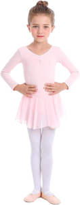 Logo kustom rok balet anak-anak lengan panjang <span class=keywords><strong>leotard</strong></span> grosir <span class=keywords><strong>leotard</strong></span> balet untuk anak perempuan - Product Image 2