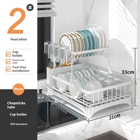 Support de bol de stockage de table amovible OEM plats latéraux de vidange de ménage avec porte-baguettes pour le stockage de la vaisselle