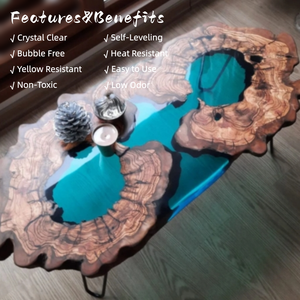 Không có vàng nhựa <span class=keywords><strong>Epoxy</strong></span> 3:1 sâu đổ tinh thể rõ ràng nhựa <span class=keywords><strong>Epoxy</strong></span> <span class=keywords><strong>Epoxy</strong></span> keo để làm nhựa <span class=keywords><strong>Epoxy</strong></span> văn phòng bảng - Product Image 3