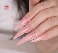 Kit d'extension d'ongles professionnel DIY, gel dur sirène, sans HEMA, sans TPO, certifié CPSR, écologique, marque privée