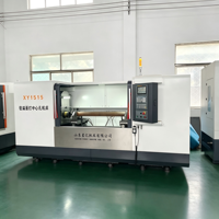 CNC 1520 Rijit Düz Yataklı Ağır Hizmet Tipi Mil İşleme Uç Yüzey Frezeleme Merkezi Delik Delme Kombine Takım FANUC Kontrol 4 CE