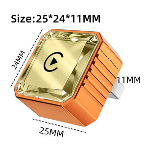 4 in 1 Diamond Edition Carplay Dongle Carplay Box USB Port Converter Wireless Airplay Mirroring <b>Adapter</b> for IOS Android System - Product Image 2