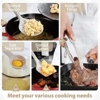 Ensemble de 28 ustensiles de cuisine, outils de cuisine, ustensiles de cuisine antiadhésifs résistants à la chaleur, ustensiles de cuisine en silicone