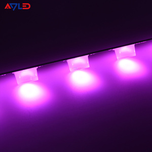 ไฟ LED บาร์ RGBW ความสว่างสูง ADLED ได้รับการรับรองมาตรฐาน CE 18LEDs/เมตร ไฟ DC24V โปรไฟล์แสงสองด้าน - Product Image 1
