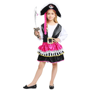 Halloween Cosplay Piratas del Caribe Niñas Cosplay fiesta <span class=keywords><strong>Pirata</strong></span> Disfraces - Product Image 3