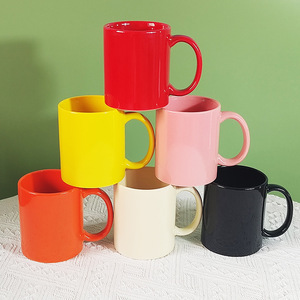 CCH Wholesale simple solid-color mugs and ceramic cups for advertising and gifts - Product Image 1