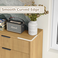 Commode verticale de style industriel avec façades de tiroirs rainurées et cadre thermolaqué, qualité export, commande par conteneur