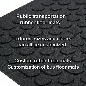 <span class=keywords><strong>Tapis</strong></span> de sol en caoutchouc pour bus, écologiques, durables, antidérapants, avec service de découpe sur mesure, épaisseur personnalisable - Product Image 3