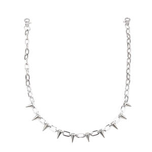 Chunky Metal Waist <b>Chain</b> With Spike Studs Zinc Alloy For Nightclub Fashion Accessory - Product Image 5