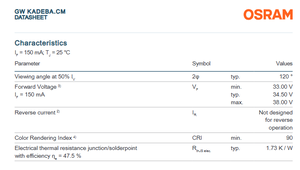 Venta caliente OSRAM SOLERIQ S 6 GW KADEBA.CM Serie 2700K-5000K Opcional CRI90 767LM 5,2 W Chip COB de alta potencia - Product Image 5