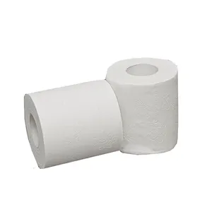 กระดาษทิชชู่ม้วนเป็นเยื่อไม้หนา2/3ชั้นกระดาษทิชชู่หลักสำหรับใช้ในบ้าน