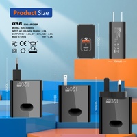 Nouveau 120W TYPE-C + QC3.0 Chargeur électrique à charge rapide 33W PD Adaptateur secteur