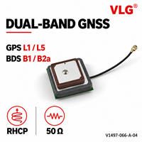 Antenne patch céramique GNSS active à gain élevé GPS L1/L5 BeiDou B1/B2a 3~3.6V Module de positionnement et de suivi à faible bruit avec amplificateur 2:1