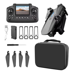 Dron E88 Pro Max de Fábrica con Cámaras Duales, Pantalla HD, Control Remoto, LED, Plegable, Quadcopter, Juguete, UAV Mini 4K para Principiantes - Product Image 6