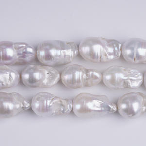Perles d'eau douce baroques en vrac de 13 à 16 mm, forme irrégulière naturelle, perles dispersées pour projets de bricolage - Product Image 3