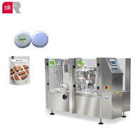 Machine d'emballage automatique VFFS pour sachets de noix, bananes, bonbons, snacks, granulés, chips de pommes de terre R8-200