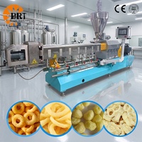 Machine de production de boules de fromage soufflées à double vis, extrudeuse de maïs soufflé pour snacks