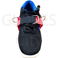 2026 Custom Kickback Équipement de sécurité pour la gym, Sangles de cheville rembourrées en Nylon Polyester, Antidérapantes et réglables pour la musculation avec câble