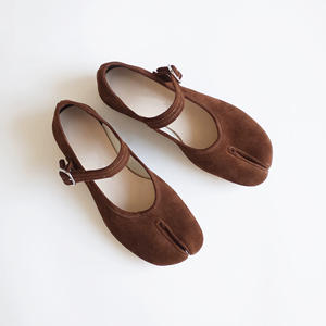 Zapatos de Mujer Originales de Diseñador, Hechos a Mano, Estilo Ninja, Punta Redonda, Planos, Ligeros, Sin Cordones, de Cuero Vacuno - Product Image 2