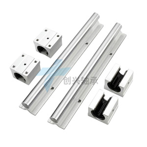 รางเลื่อนแบบเส้นตรงเคลือบอลูมิเนียม SBR รุ่น SBR12 16 20 25 30 35 40 50 ระดับความแม่นยำสูงสำหรับอุปกรณ์สื่อสาร - Product Image 1