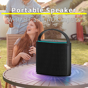 Fábrica líder al por mayor 50W altavoz portátil para exteriores OEM ODM compatible con gabinete de plástico altavoz de estantería alimentado por batería - Product Image 4