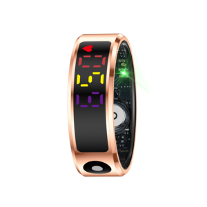 Nuevo Anillo Inteligente de Salud con Pantalla Táctil, Función de Pasar Páginas, Podómetro, Frecuencia Cardíaca, Oxígeno en Sangre y Monitorización del Sueño - Product Image 4