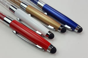 قلم حبر كريستال معدني مطبوع بشعار مخصص للترويج - Product Image 3