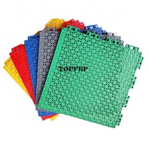 Tennis Basketball Court PP Interlocking Floor <b>Tile</b> Outdoor <b>Plastic</b> Flooring - Product Image 1