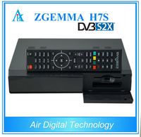 ZGEMMA H7S avec base de boîtier de télévision UHD Ci + 4K sur Linux OS E2 avec 2 accordeurs triples DVB-S2X + DVB-T2/C