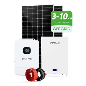 Système solaire hors réseau complet 3kw 5kw 6kw 8kw 10kw, système d'énergie solaire pour usage domestique - Product Image 1