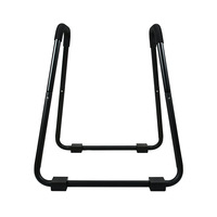 Barres parallèles multifonctionnelles en acier pour dips, pompes et exercices de gymnastique à domicile