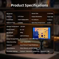 Écran d'affichage LCD HD 10,1 pouces YCS X10 Pro pour microscope, système de mesure et réparation de PCB de téléphone portable