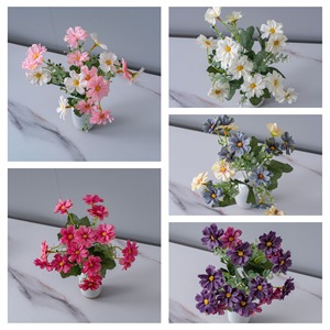 คาลลาฟลอรัล ช่อดอกไม้ประดิษฐ์ กลีบดอกโพลีเอสเตอร์ สีขาว ชมพู ม่วง ตกแต่งภายในบ้าน งานแต่งงาน งานฝีมือ - Product Image 5