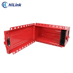 Boîte de verrouillage de gestion de groupe LOTO en métal robuste de haute sécurité Station d'étiquetage de sécurité portable avec <span class=keywords><strong>Lockey</strong></span> - Product Image 2