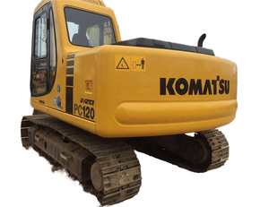 Komatsu เครื่องจักรก่อสร้างอุตสาหกรรมรถขุดตีนตะขาบ PC120-6พร้อมส่วนประกอบหลักของเครื่องยนต์และกระปุกเกียร์ - Product Image 1