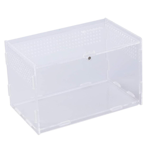Geassembleerde Mini Huisdieren Acryl Fokken <span class=keywords><strong>Terrarium</strong></span> Reptielen Kooien - Product Image 5