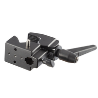 Servicio de Mecanizado CNC para Componentes de Abrazaderas de Cámara a Medida, Pieza de Fijación de Aleación de Aluminio Anodizado con Rosca de 1/4 y 3/8, Desarrollo de Proyectos OEM