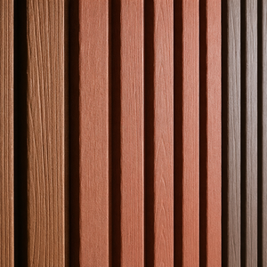 Revestimiento <span class=keywords><strong>de</strong></span> Pared Exterior <span class=keywords><strong>de</strong></span> WPC Acanalado, Resistente a la Intemperie, Fácil <span class=keywords><strong>de</strong></span> Instalar, Resistente a los Rayos UV, Impermeable, Coextruido con PE - Product Image 3