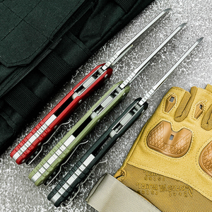 Couteau de camping pliable portable MT MSI-1, lame en acier 440C, multi-usages, survie en plein air, chasse, bricolage, fibre de nylon OEM - Product Image 2