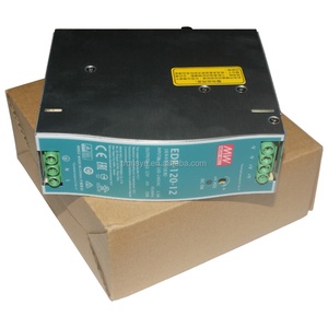 แหล่งจ่ายไฟ Meanwell EDR-120-12 แบบราง DIN กำลังไฟ 120 วัตต์ 12 โวลต์ AC เป็น DC กระแสไฟ 10 แอมป์ แรงดันไฟฟ้าเข้า 220/110 โวลต์ สำหรับใช้งานในอุตสาหกรรม - Product Image 2