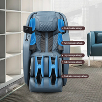 Fauteuil de massage électrique de luxe à écran tactile ZHOUQI, zéro gravité, pour le corps entier, prix de gros