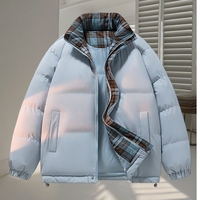 Veste d'hiver décontractée à col montant, épaisse, chaude et respirante, grande taille, personnalisable, vente en gros d'usine