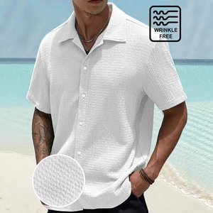 Chemise Hawaïenne Homme Manches Courtes Été Plage Décontractée Coton Popeline Col Rabattu Imprimée Respirante Vacances - Product Image 5