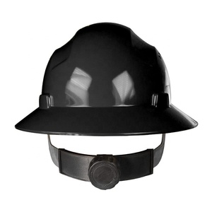 Casco de Seguridad WELTA de 4 Puntos con Suspensión de Trinquete y Ala Completa, Certificado CE/ANSI, 400g HDPE, para Trabajos de Construcción - Product Image 2