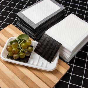 Eco-friendly and Food Grade High Quality <b>Pulp</b> Absorbent Pad for Meat Seafood Fruit with SAP in the Supermarket Display Tray - Product Image 2