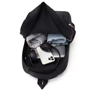 Vente en gros sac à dos d'ordinateur étanche de grande capacité simple loisirs sac à dos pour ordinateur portable pour hommes voyage d'affaires logo personnalisé - Product Image 6